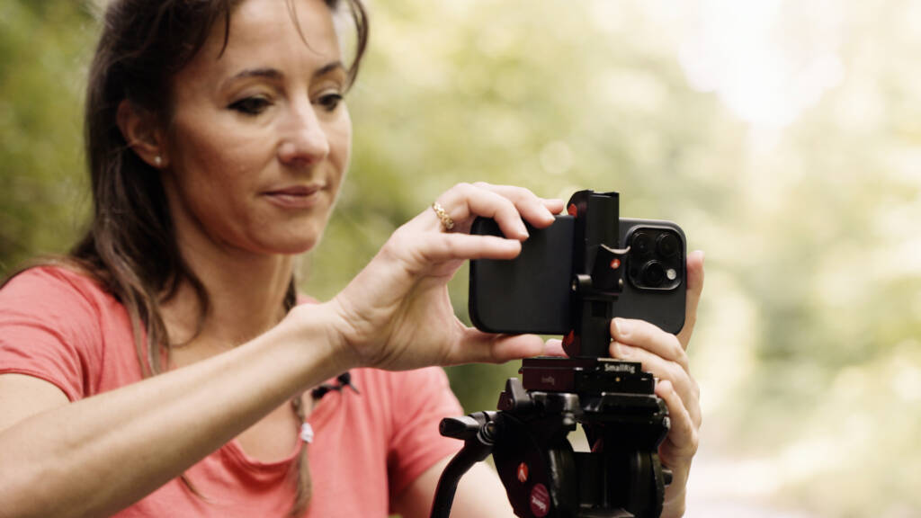 Benutze ein Stativ in der Langzeitfotografie.