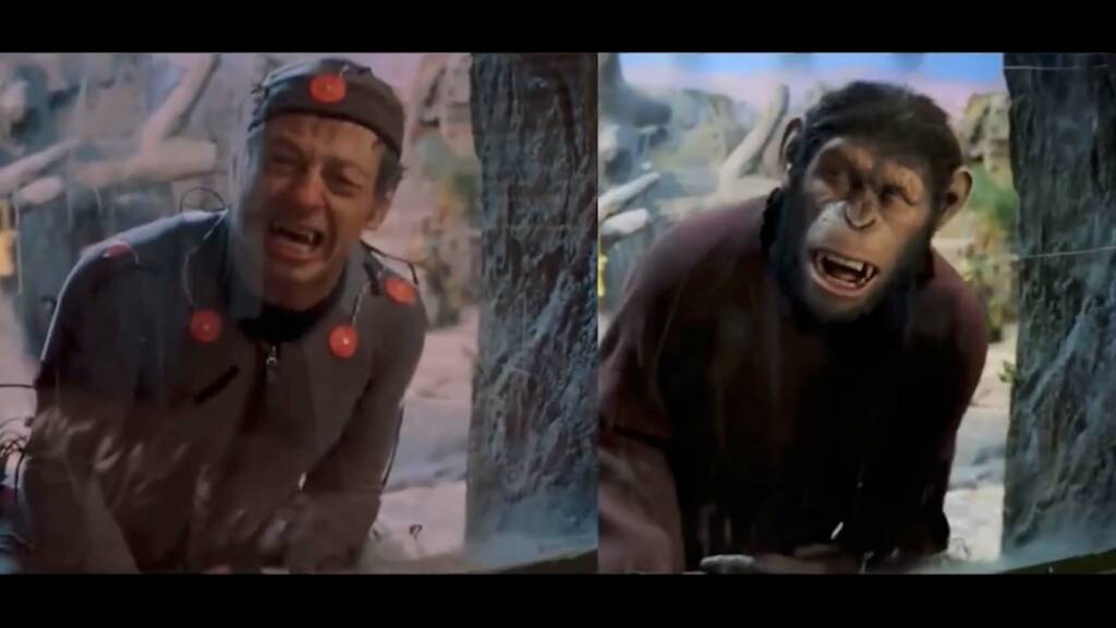 Beispiel Motion Capture aus dem Film Planet der Affen