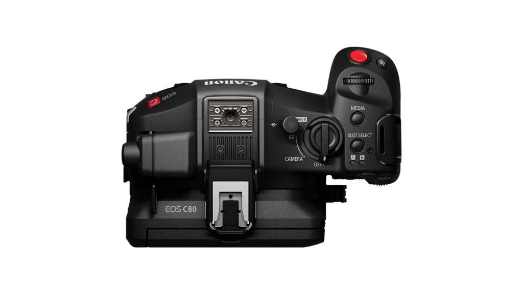 Top View der Canon C80