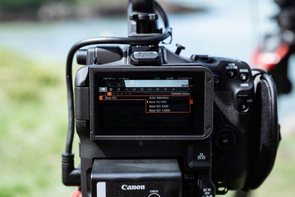 Triple Base ISO der Canon C80