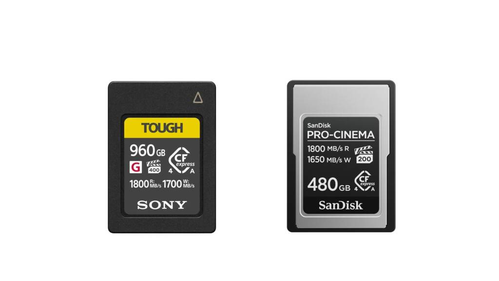 Sony CEA-G960T vs SanDisk Pro Cinema
